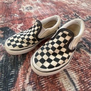Toddler Classic Checkered Vans